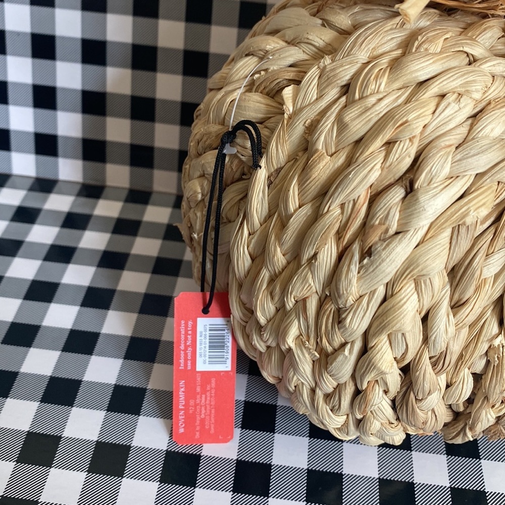 Target Raffia Pumpkin - Picture 3 of 3